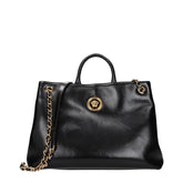Versace Black Leather Handbag