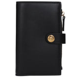 Versace Portofel negru din piele