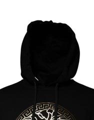 Versace Black Medusa Cotton Hoodie Pullover Sweatshirt Sweater - IT46 | S - Hoodies