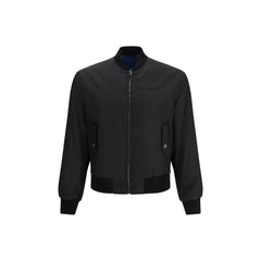 Versace Black Polyamide Bomber