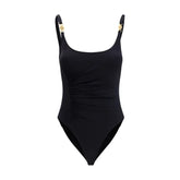 Versace Black Polyamide One-Piece Swimsuit - 4