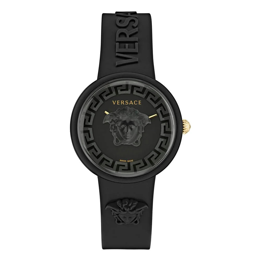 Versace Black Synthetic Sport Watch