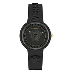 Versace Black Synthetic Sport Watch