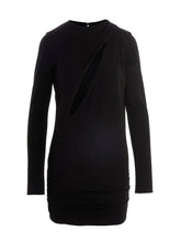 Versace Black Viscose Short Dress