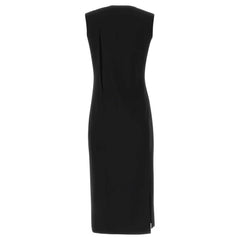 Versace Black Viscose Women Dress - Dresses