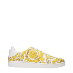Versace Blue Leather Sneakers - EU44/US11