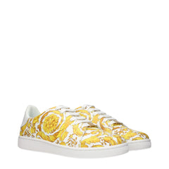 Versace Blue Leather Sneakers - EU44/US11