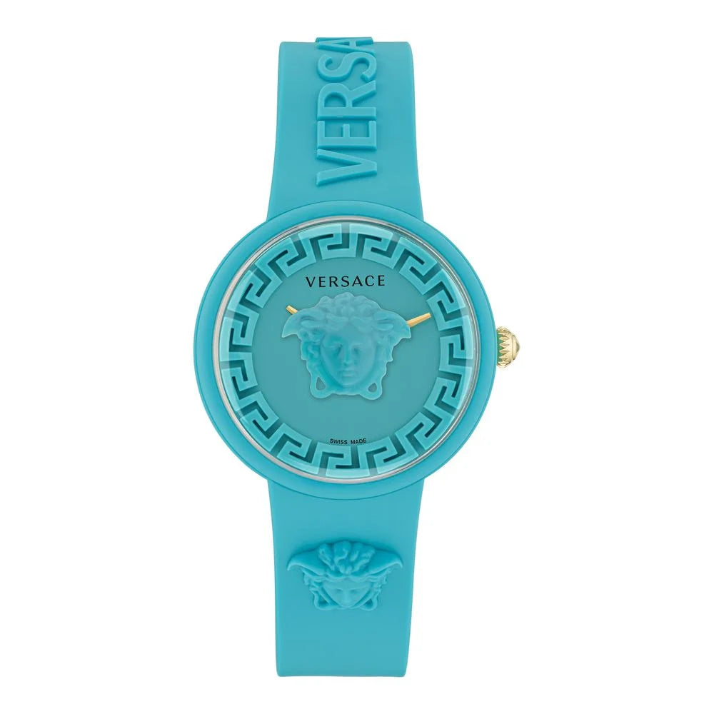 Versace Blue Synthetic Bracelet Watch
