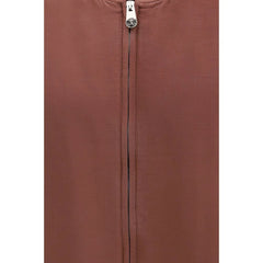 Versace Bordeaux Silk Bomber