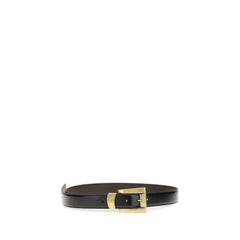 Versace Brown Calf Leather Bos Taurus Regular Belt - 75 cm / 30 Inches