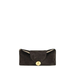 Versace Brown Calf Leather Bos Taurus Shoulder Bag