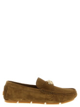 Versace Loafer aus braunem Kalbsleder