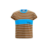 Versace Brown Cotton T-Shirt
