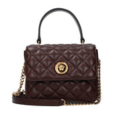 Versace Brown Leather Handbag
