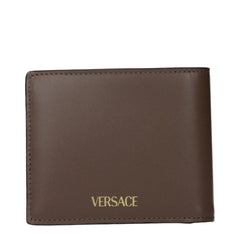 Versace Brown Leather Wallet