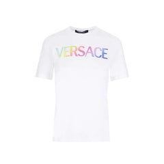 Versace Cotton Logo T-Shirt - 38 - T-Shirts