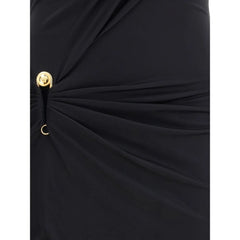 Versace Draped jersey long Dress - Dresses