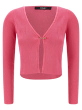 Versace Fuchsia Viscose Cardigan