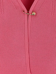 Versace Fuchsia Viscose Cardigan