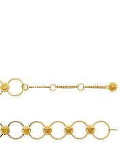 Versace Gold Brass Belt - UNI
