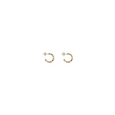 Versace Gold Brass Earrings - One Size
