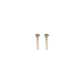 Versace Gold Metal Earrings - One Size