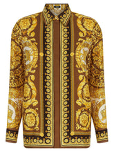 Versace Gold Silk Blouse - IT40