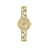 Versace Gold Stainless Steel Dress Watch