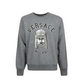 Versace Gray Cotton Sweatshirt - L