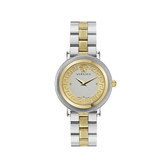 Versace Gray Stainless Steel Dress Watch