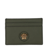 Versace Green Leather Cardholder