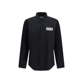 Versace Jeans Black Cotton Dress Shirt - IT50 | L