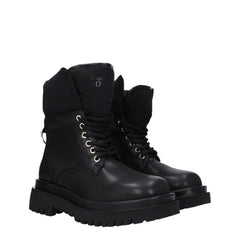 Versace Jeans Black Polyethylene Ankle Boots - EU40/US10