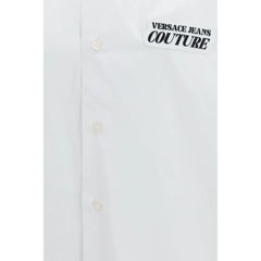 Versace Jeans White Cotton Shirt - IT52 | XL