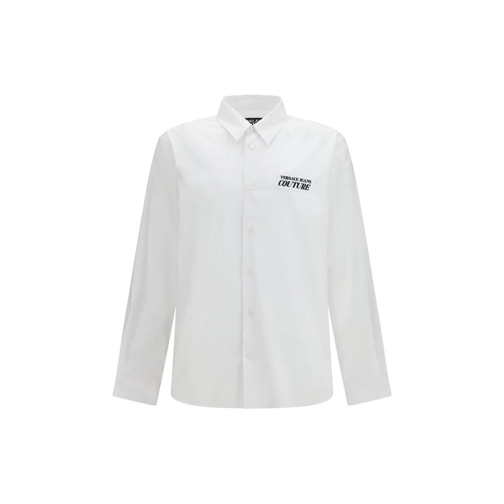 Versace Jeans White Cotton Shirt - IT52 | XL
