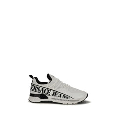 Versace Jeans White Polyester Athletic Sneakers - EU42/US9