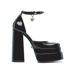 Versace Leather Platform Sandals - Sandals