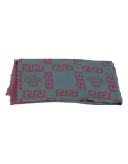Versace Light Pink MD and Cashmare Medusa Scarf - Scarves & Shawls