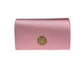 Versace Medusa Crystal Satin Mini Chain Crossbody Bag Purse