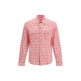 Versace Multicolor Cotton Pattern Shirt - IT50 | L