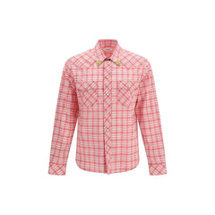 Versace Multicolor Cotton Pattern Shirt - IT50 | L