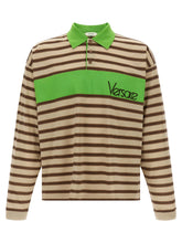 Versace Multicolor Cotton Polo Shirt