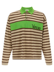 Versace Multicolor Cotton Polo Shirt