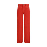Versace Multicolor Cotton Straight-Leg Jeans - 26