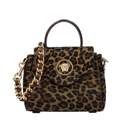 Versace Multicolor Horsehair Handbag