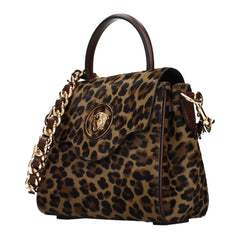 Versace Multicolor Horsehair Handbag