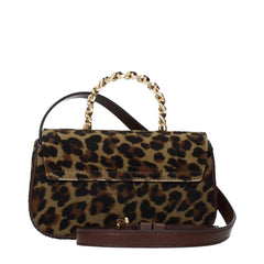 Versace Multicolor Horsehair Handbag