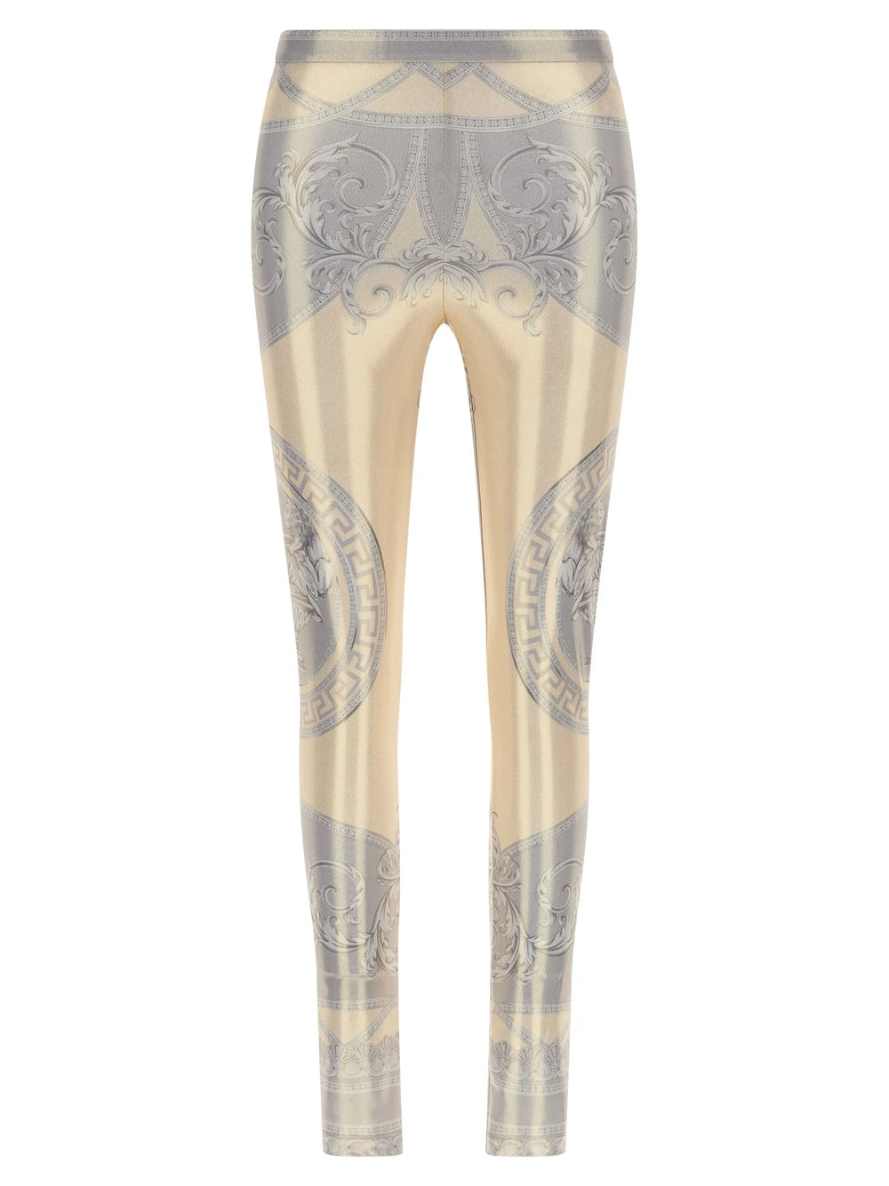 Versace Multicolor Polyester Leggings - IT38