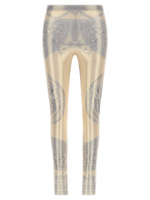 Versace Multicolor Polyester Leggings - IT38