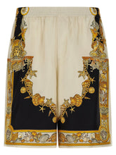 Versace Multicolor Silk Bermuda Shorts - IT50 | L